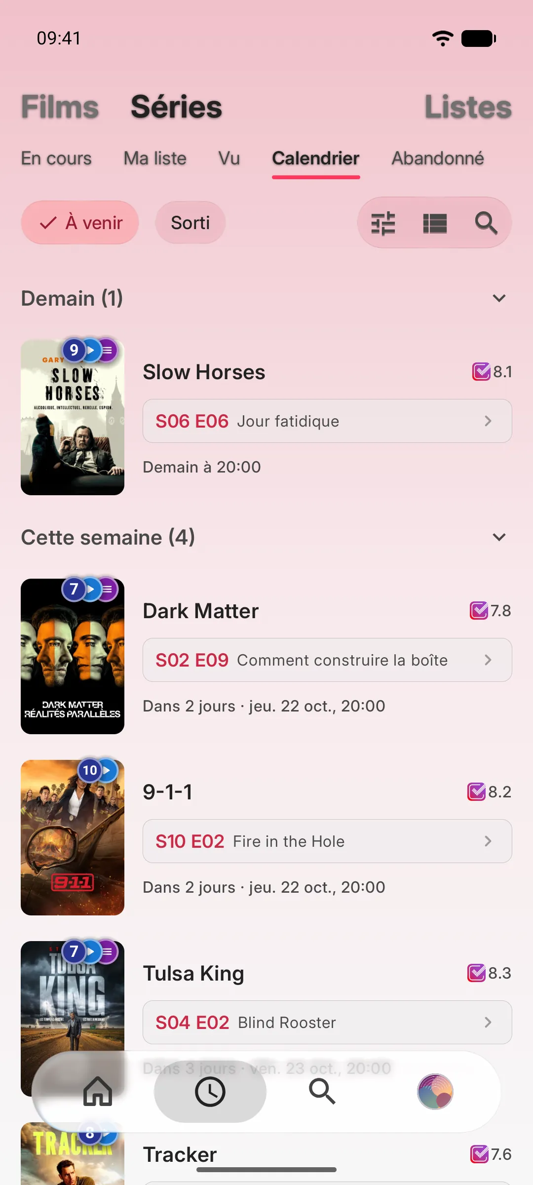 Calendrier des sorties des prochains épisodes